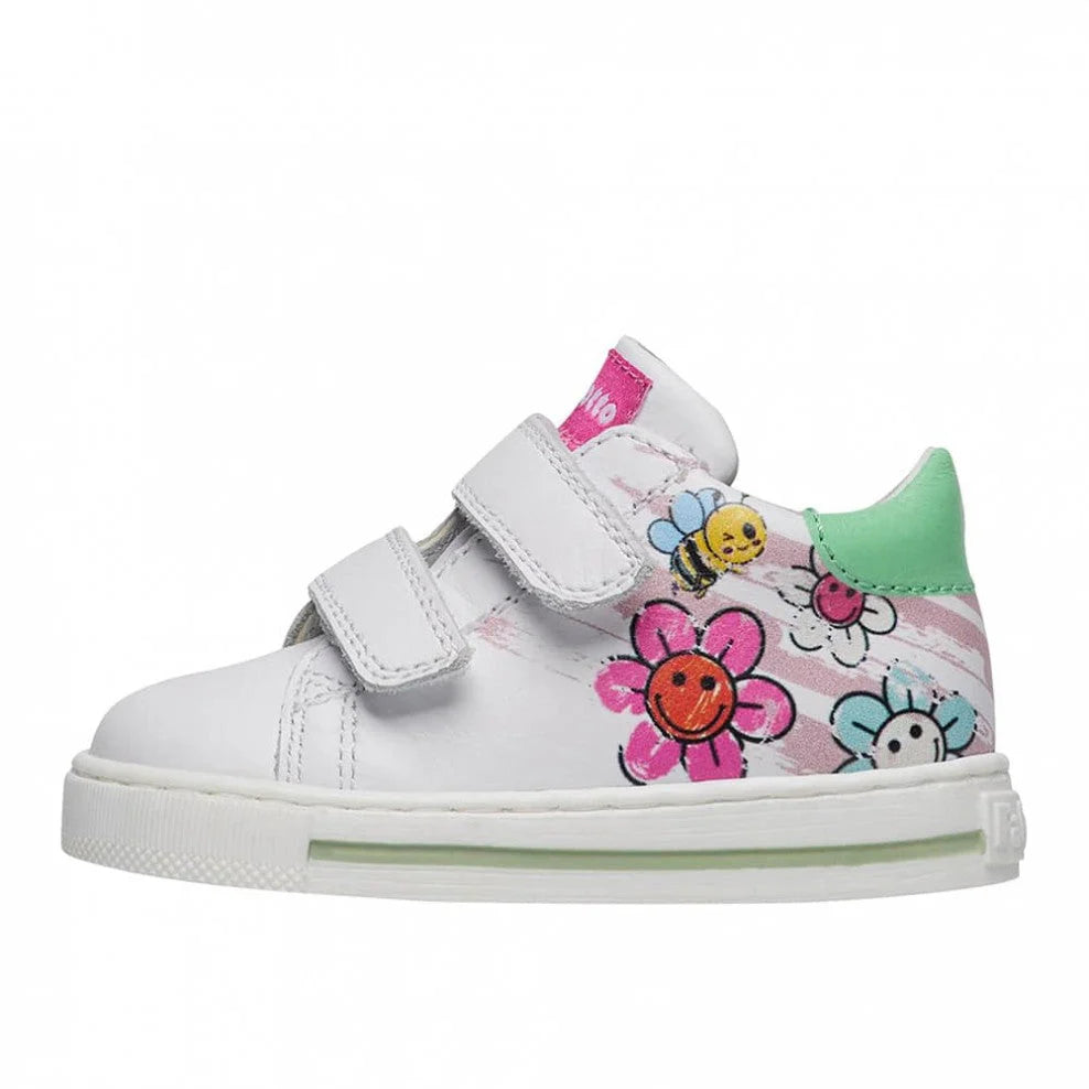 Scarpe Falcotto Bremora Vl Calf White - Neonata