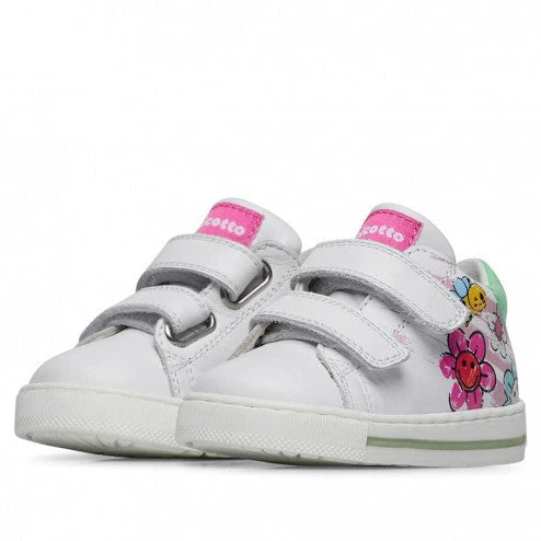 Scarpe Falcotto Bremora Vl Calf White - Neonata