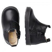 Falcotto Tarbell Stivaletti Beatle in Pelle con Zip - Neonato