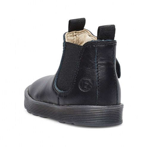Falcotto Tarbell Stivaletti Beatle in Pelle con Zip - Neonato