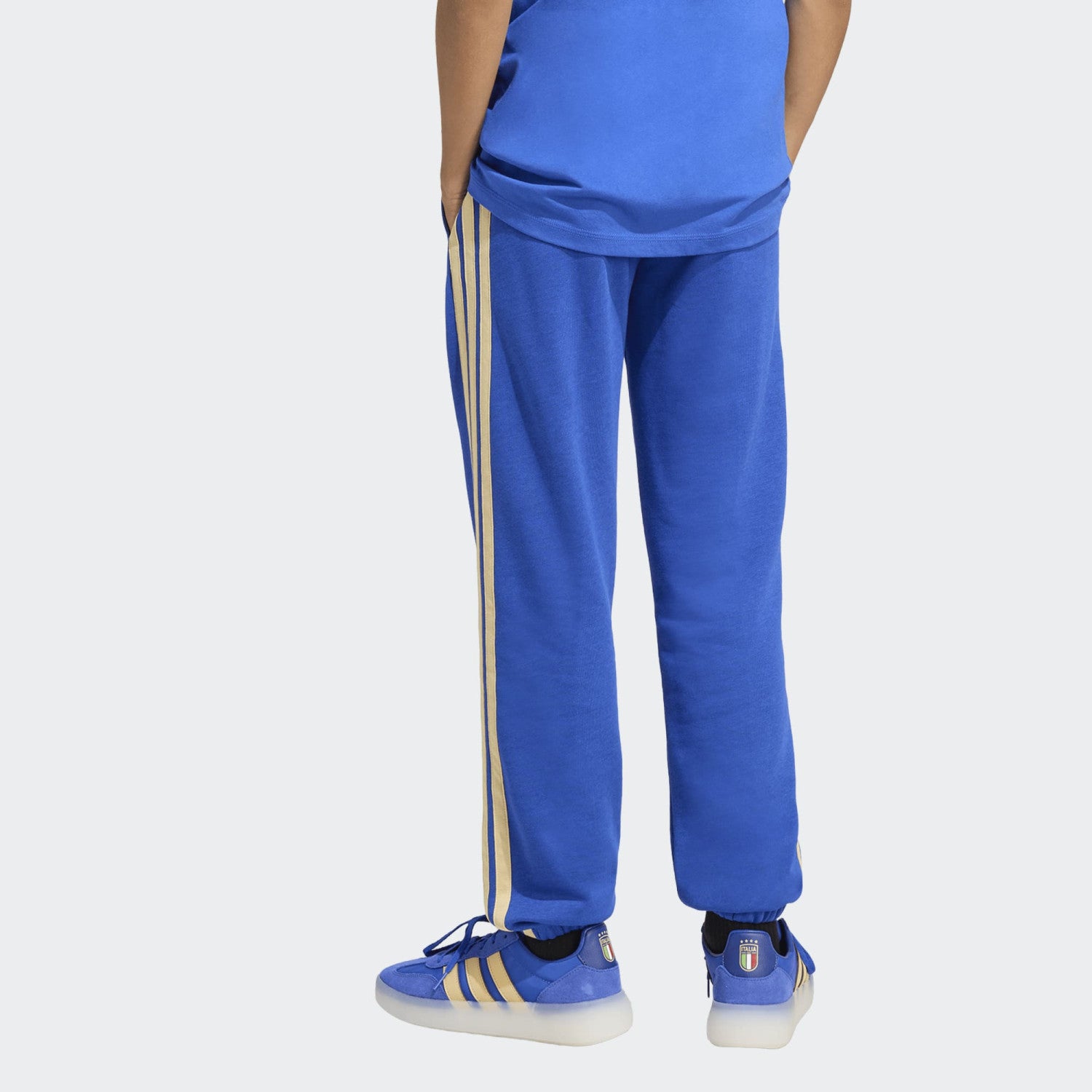 Pantaloni Italy Dna con Logo Adidas - Bambini
