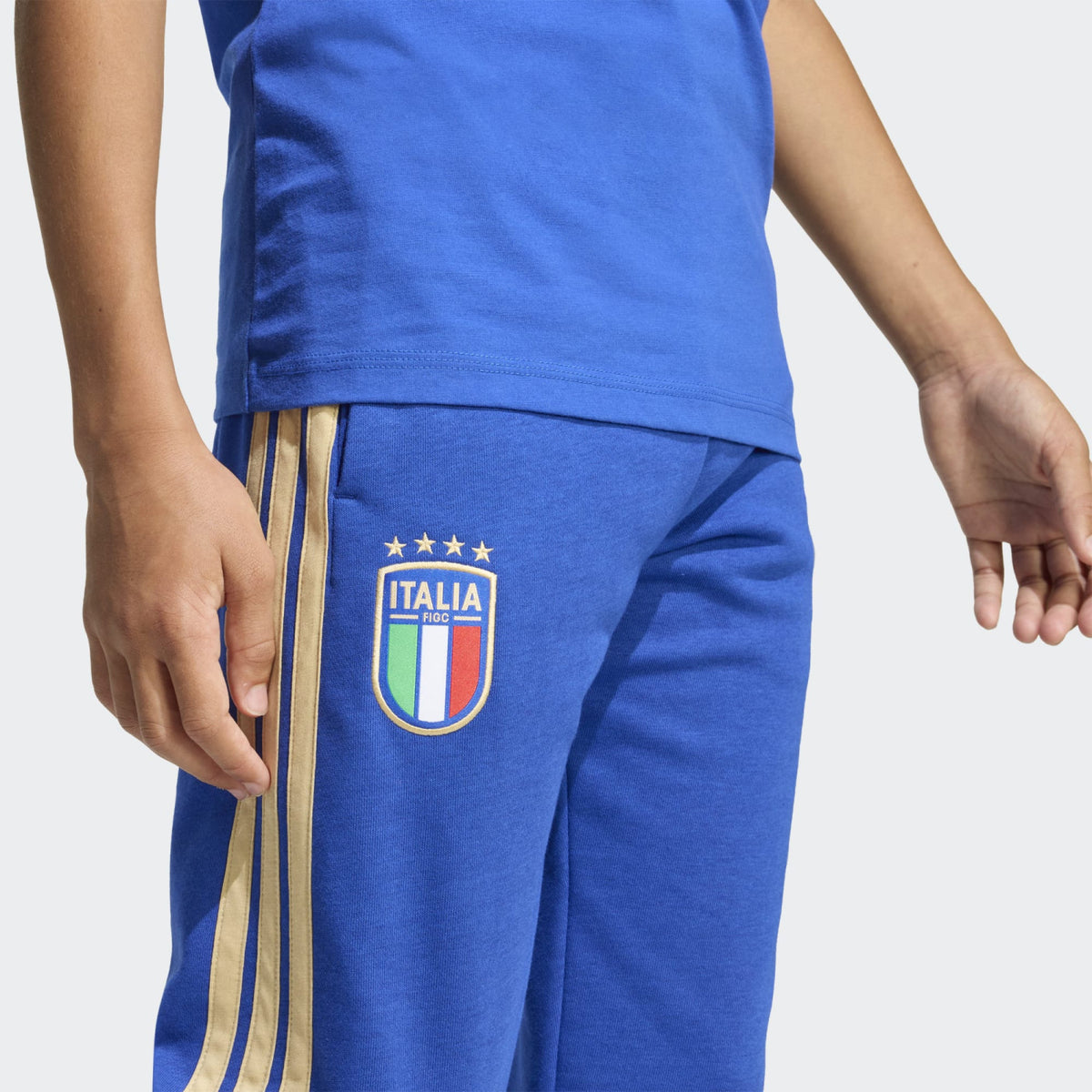 Pantaloni Italy Dna con Logo Adidas - Bambini