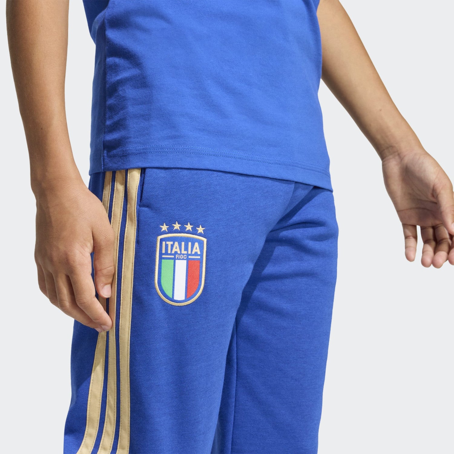 Pantaloni Italy Dna con Logo Adidas - Bambini