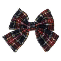 Grande Fiocco Tartan Fatto a Mano Siena Natale