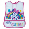 Bavaglini Infilabili Plastificati con Tasca in Polietilene Disney Minnie Assorti