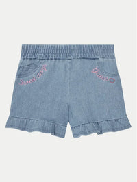 Pantaloncini di Jeans Elasticizzati Guess Neonata-bambina