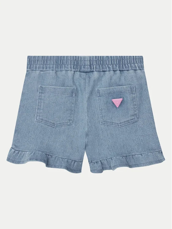 Pantaloncini di Jeans Elasticizzati Guess Neonata-bambina