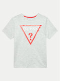 T-shirt Manica Corta con Stampa e Logo Guess - Bambino