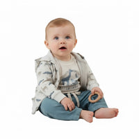 Completo Dirkje 3Pezzi T-shirt+ Pantalone + Felpa - Neonato