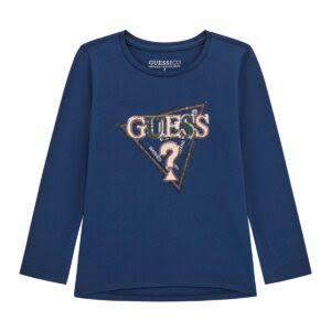 High Low Ls T-shirt Guess - Neonata