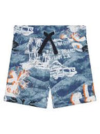 Set Ss T-shirt+activ Guess - Neonato