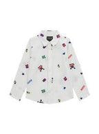 T-shirt e maglie Poplin Adj. Ls Shirt Guess - Bambino