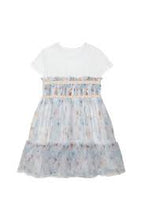 Abito da Cerimonia con Tulle Decorato con Farfalle Guess - Bambina