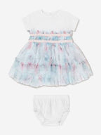 Abito da Cerimonia con Tulle Decorato con Farfalle Guess - Bambina