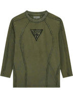 Gmt Dye Ls T-shirt Guess - Ragazzo