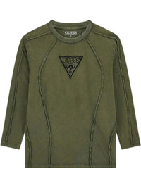 Gmt Dye Ls T-shirt Guess - Ragazzo