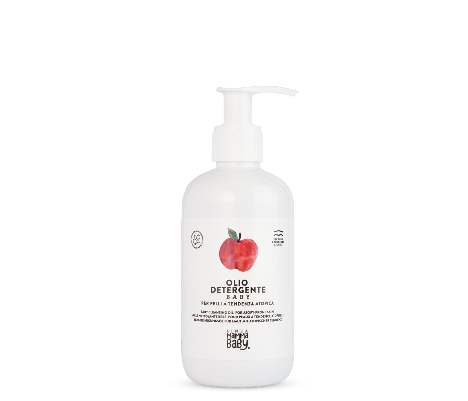 Olio Detergente Baby X Pelli a Tendenza Atopica Vincenzino 250 Ml
