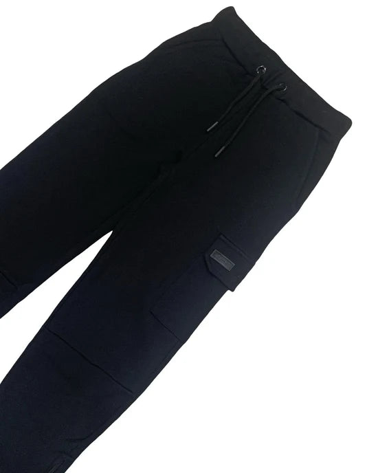 Pantalone Tuta con Tasche Cotone Bikkembergs Bambino e Ragazzo