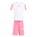 Completo(maglietta +Pantaloncini) con Logo Adidas - Bambina