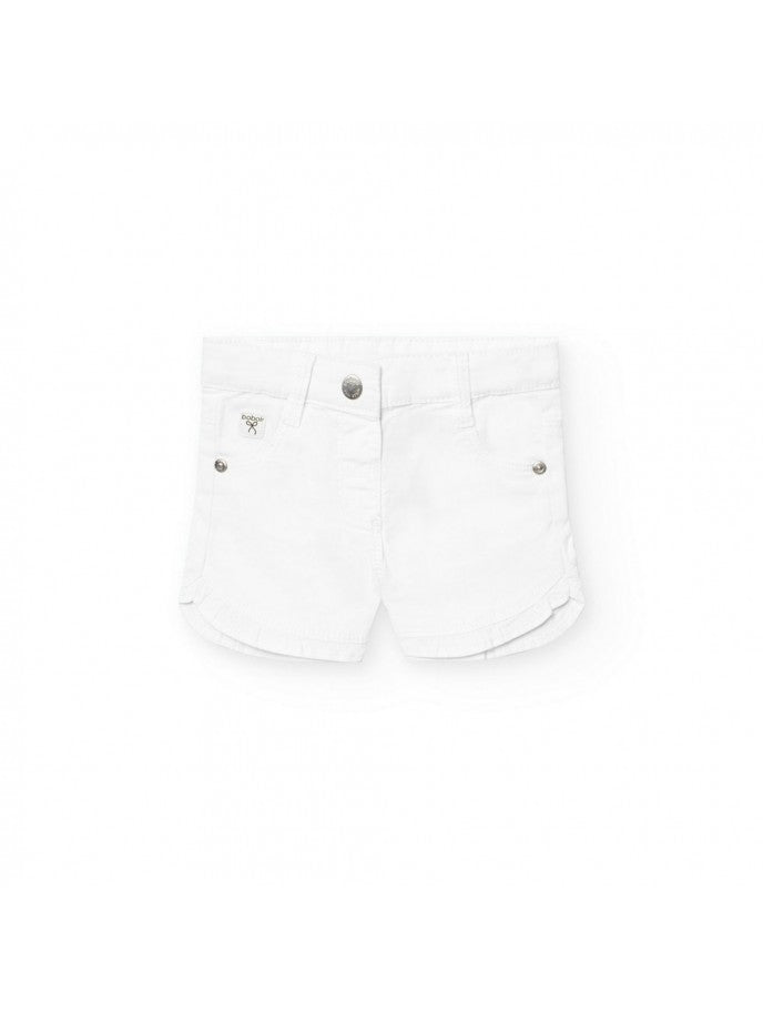 Short Gabardina Elastica per Bambina Boboli