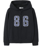 FELPA CARDIGAN BAMBINA RAGAZZA NAME IT REGULAR FIT CON ZIP