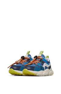 Yamano 3 Junior. E-calf/nylon Navy-celeste-blue - Bambini