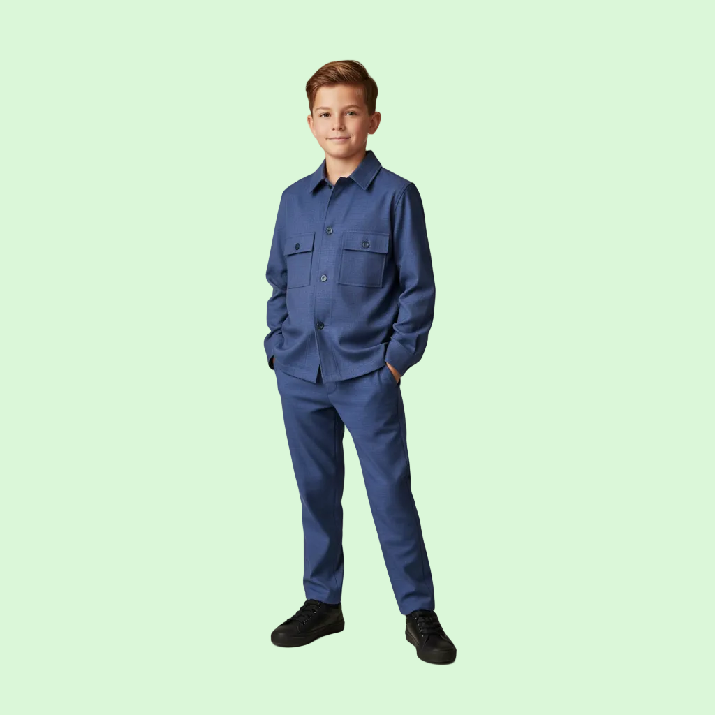 COMPLETO MANUELL & FRANK GIACCA CASUAL E PANTALONE RAGAZZO