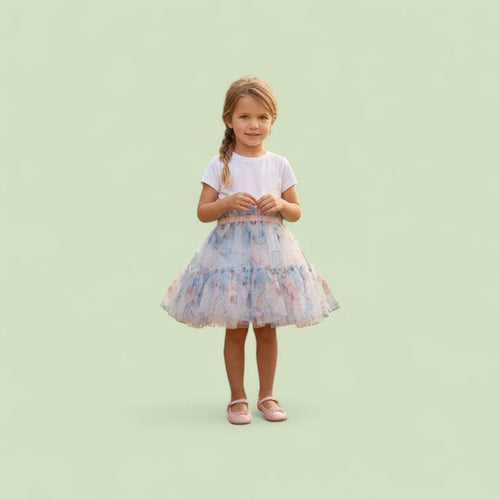 ABITO DA CERIMONIA CON TULLE DECORATO CON FARFALLE GUESS