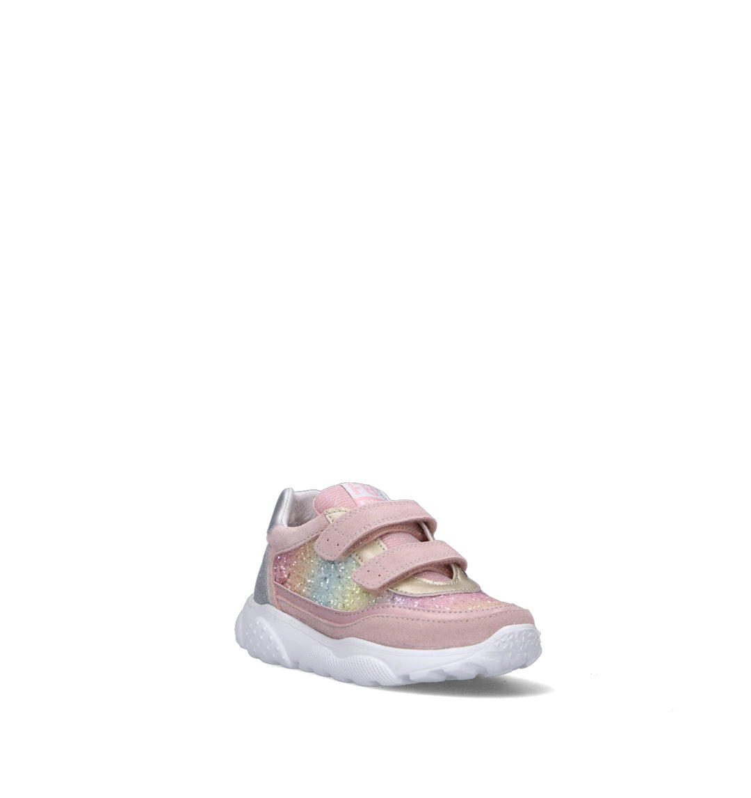 Sneakers Neonata Amantea 2 Glitter Cipria Multicolor Falcotto