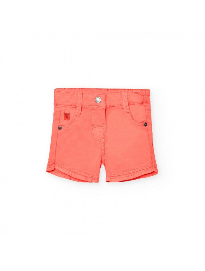 Short Gabardina Elastica per Bambina Boboli