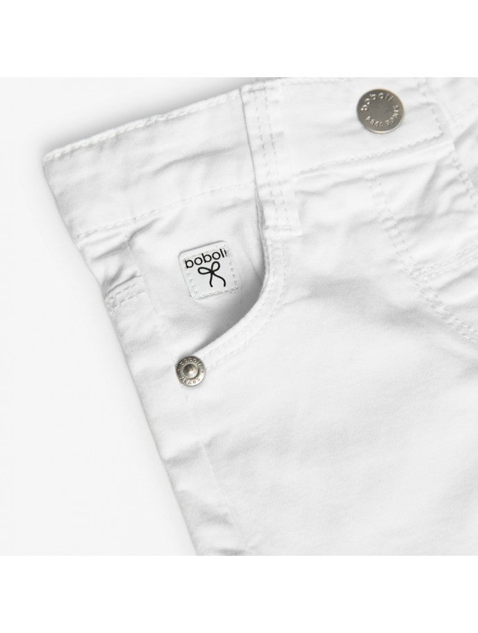Short Gabardina Elastica per Bambina Boboli