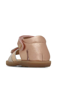 Scarpe Naturino Flamino Metallic/naplak Rose-cipria - Neonata