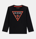 T-SHIRT GUESS BASICA MANICA LUNGA