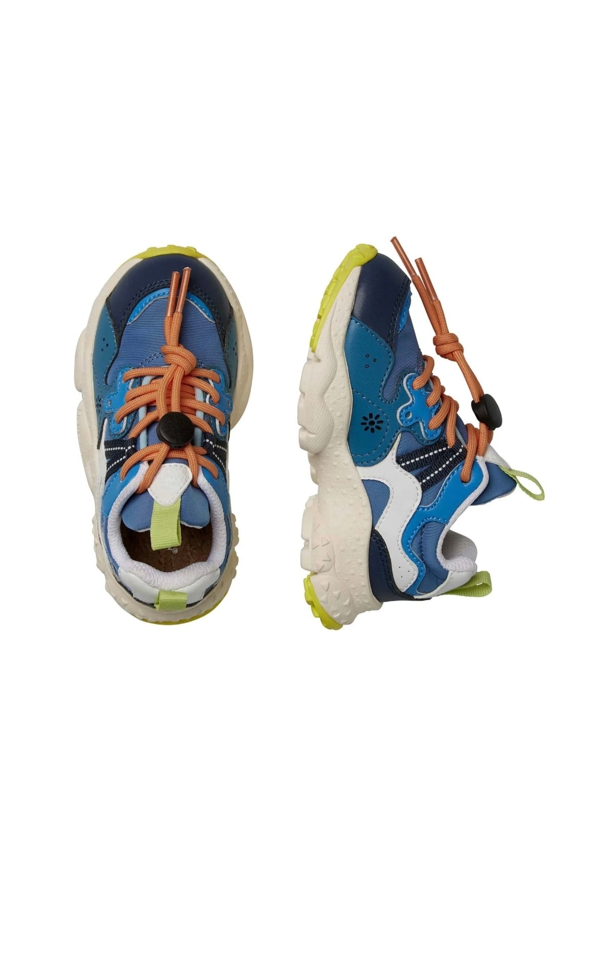 Yamano 3 Junior. E-calf/nylon Navy-celeste-blue - Bambini