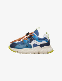 Yamano 3 Junior. E-calf/nylon Navy-celeste-blue - Bambini