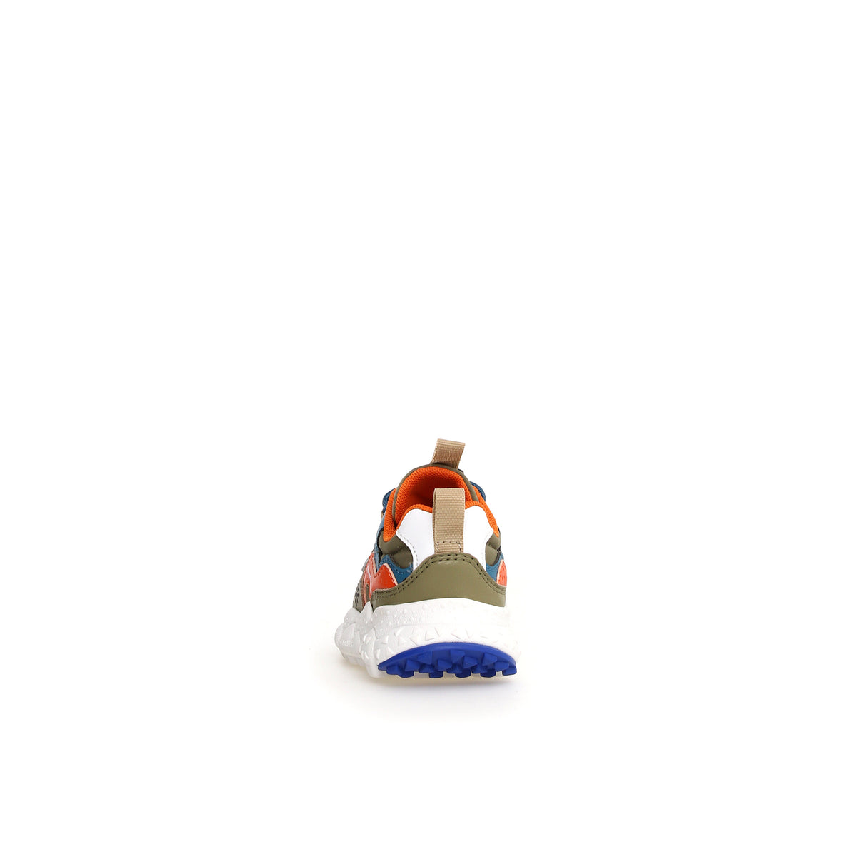 Sneakers Ragazzo Yamano 3 Arancio Militare Azzurro Flower Mountain
