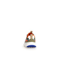 Sneakers Ragazzo Yamano 3 Arancio Militare Azzurro Flower Mountain