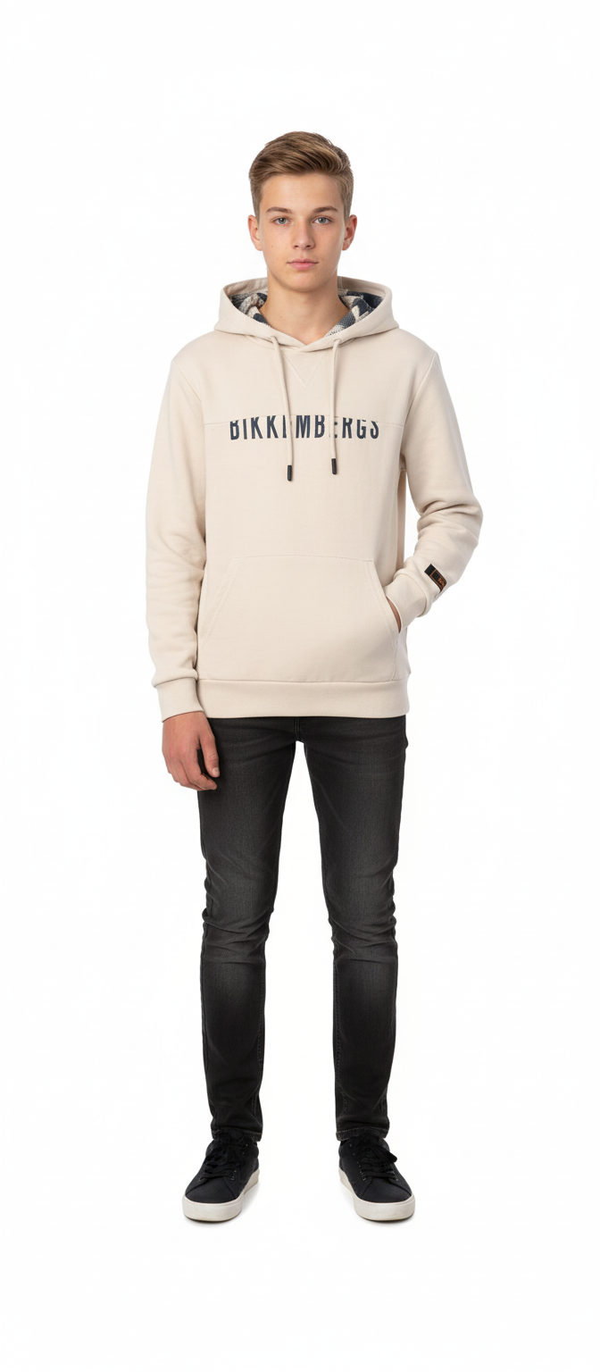 Blusa Felpa con Cappuccio Bikkembergs Ragazzo