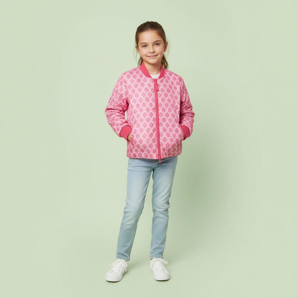 Parka Reversibile per Ragazza Boboli