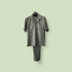 COMPLETO MANUELL & FRANK GIACCA-CAMICIA MANICHE CORTE E PANTALONE RAGAZZO
