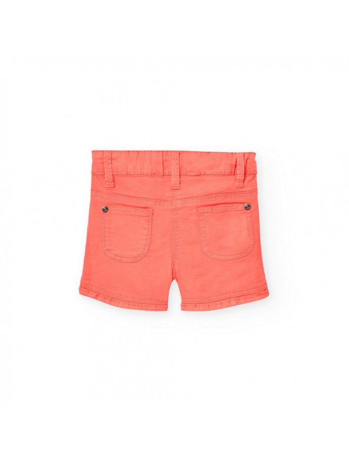 Short Gabardina Elastica per Bambina Boboli