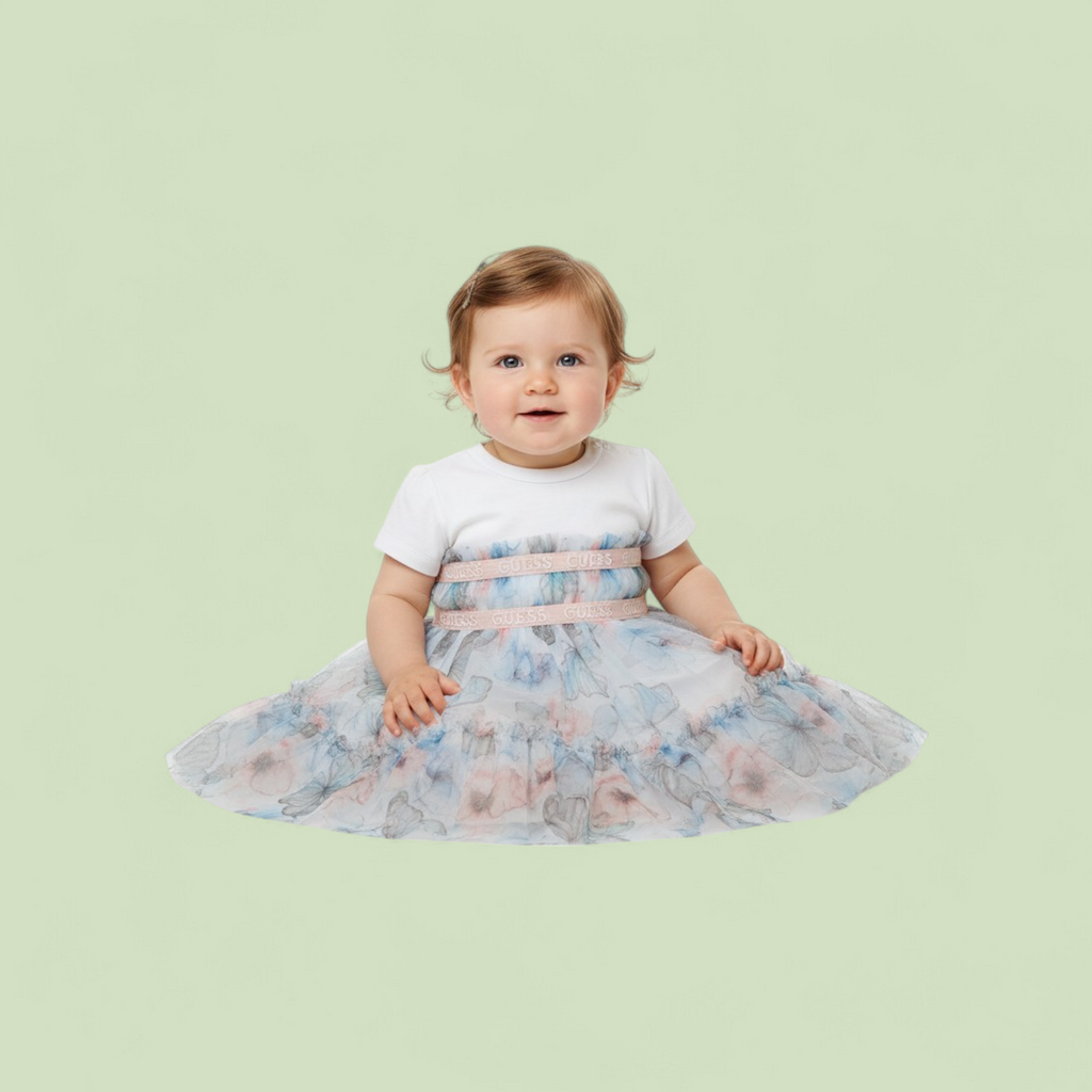 ABITO DA CERIMONIA CON TULLE DECORATO CON FARFALLE GUESS