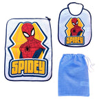 Set Asilo 3 Pz Disney Bavetta+tovaglietta+sacchetto