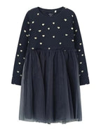 Dress Name-it con Cuori e Tulle- Bambina