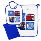Set Asilo 3 Pz Disney Bavetta+tovaglietta+sacchetto