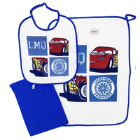 Set Asilo 3 Pz Disney Bavetta+tovaglietta+sacchetto
