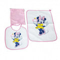 Set Asilo Bimba 3 Pz Disney Bavetta+tovaglietta+sacchetto
