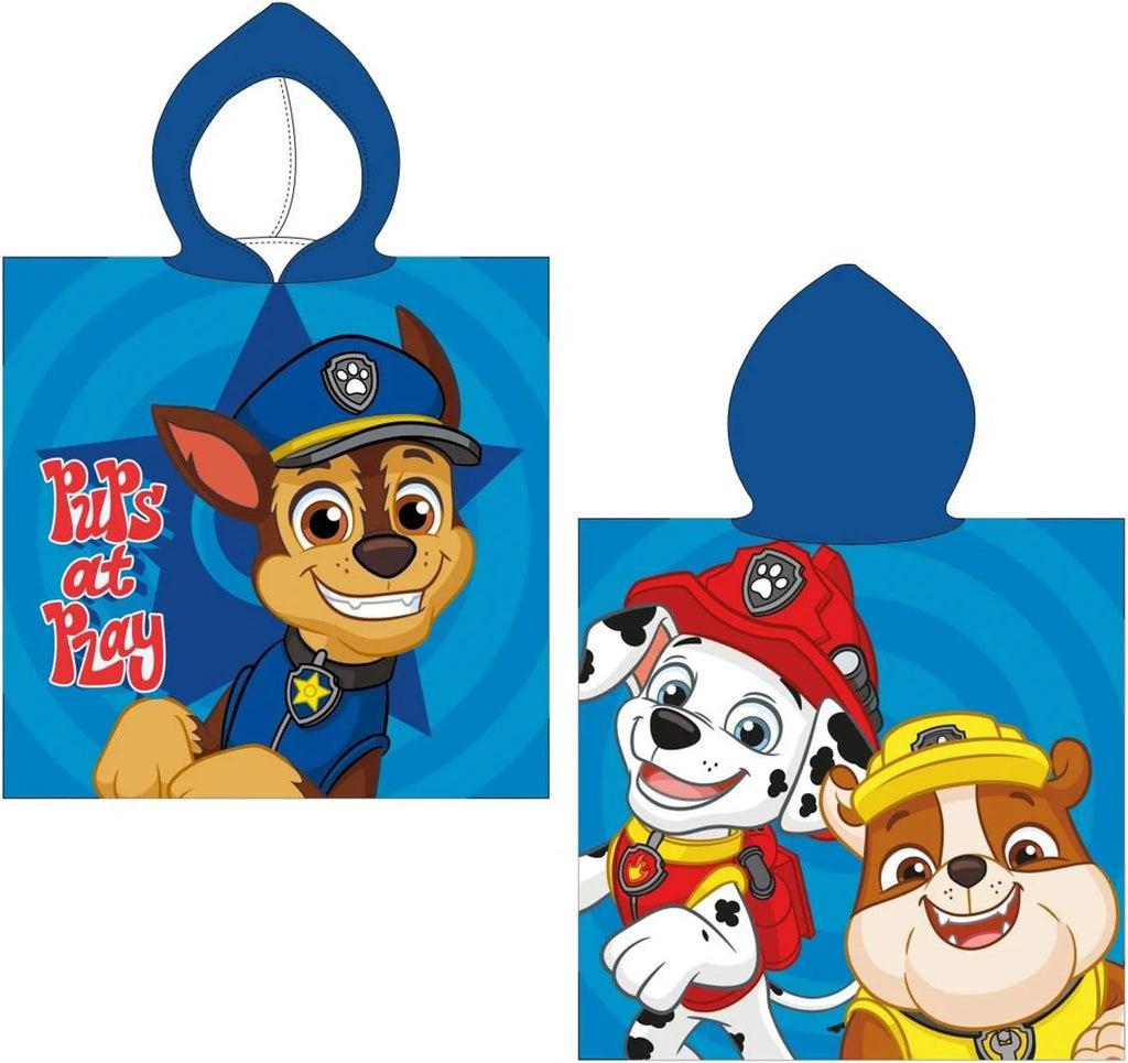 Poncho in Poliestere Pawpatrol Estate 2025