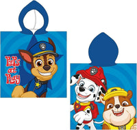 Mare Poncho in Poliestere Pawpatrol Estate 2025 Cerda'
