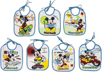 Set 7 Bavette con Laccetto Settimana Bimbo Disney Topolino